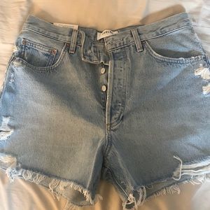 NWT AGOLDE Dee Vintage High Rise Jean Short Size 29